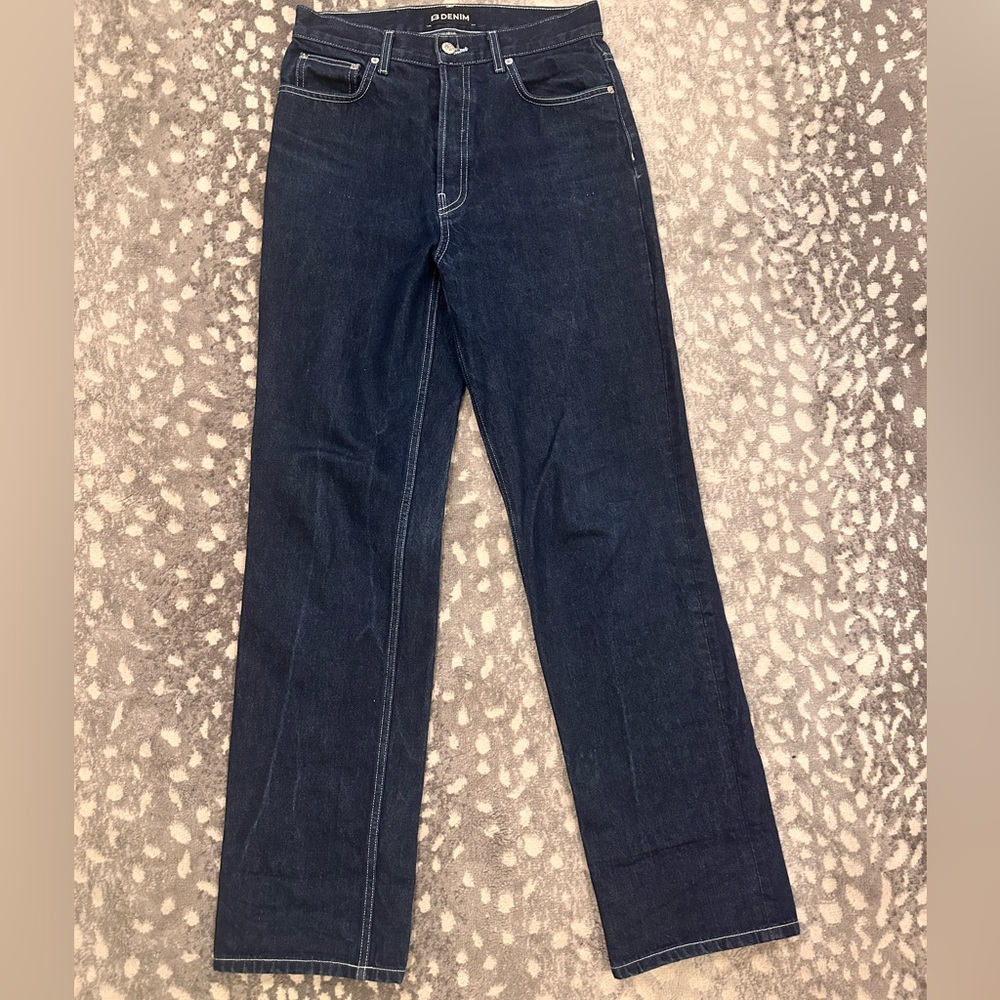 EB Denim High Rose Straight, Midnight, 28 - Picture 8 of 15